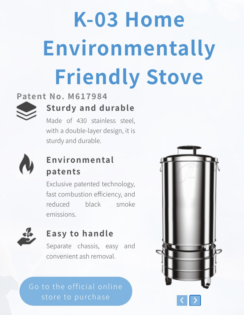 Kwang Heng Eco Friendly Smoke free Joss Paper Burner by JZ Tech